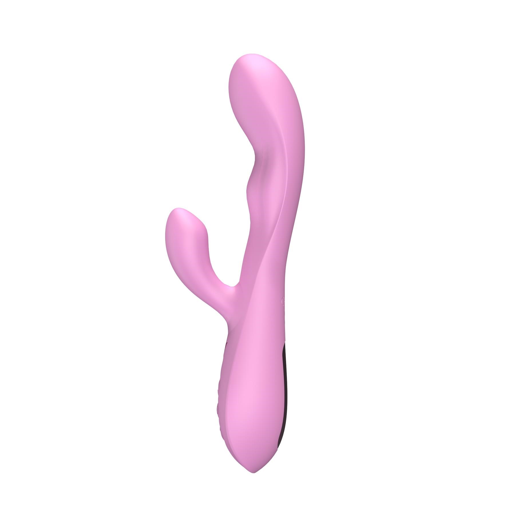 Wild Secrets Flirt Heated Rabbit Vibrator side view