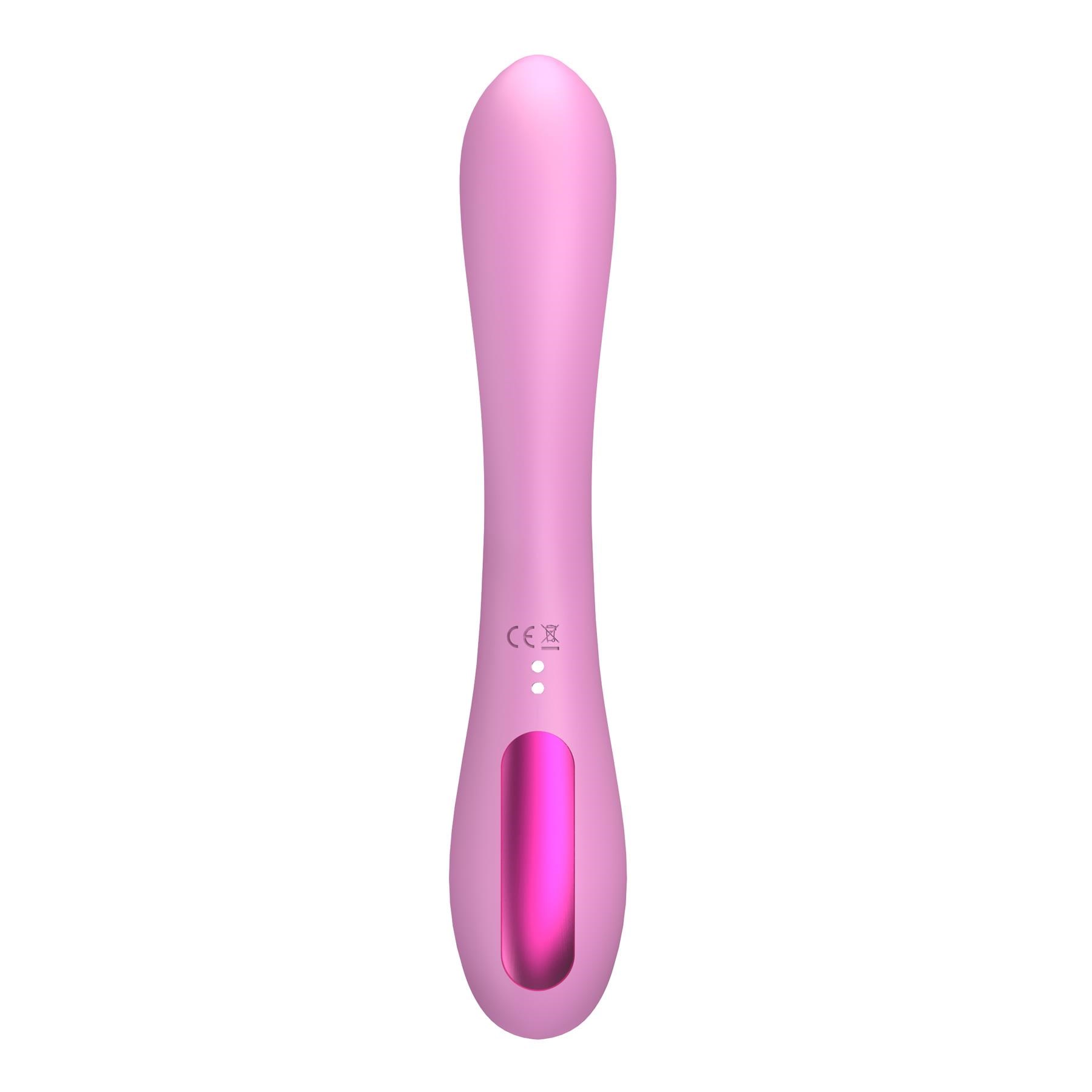 Wild Secrets Flirt Heated Rabbit Vibrator back view