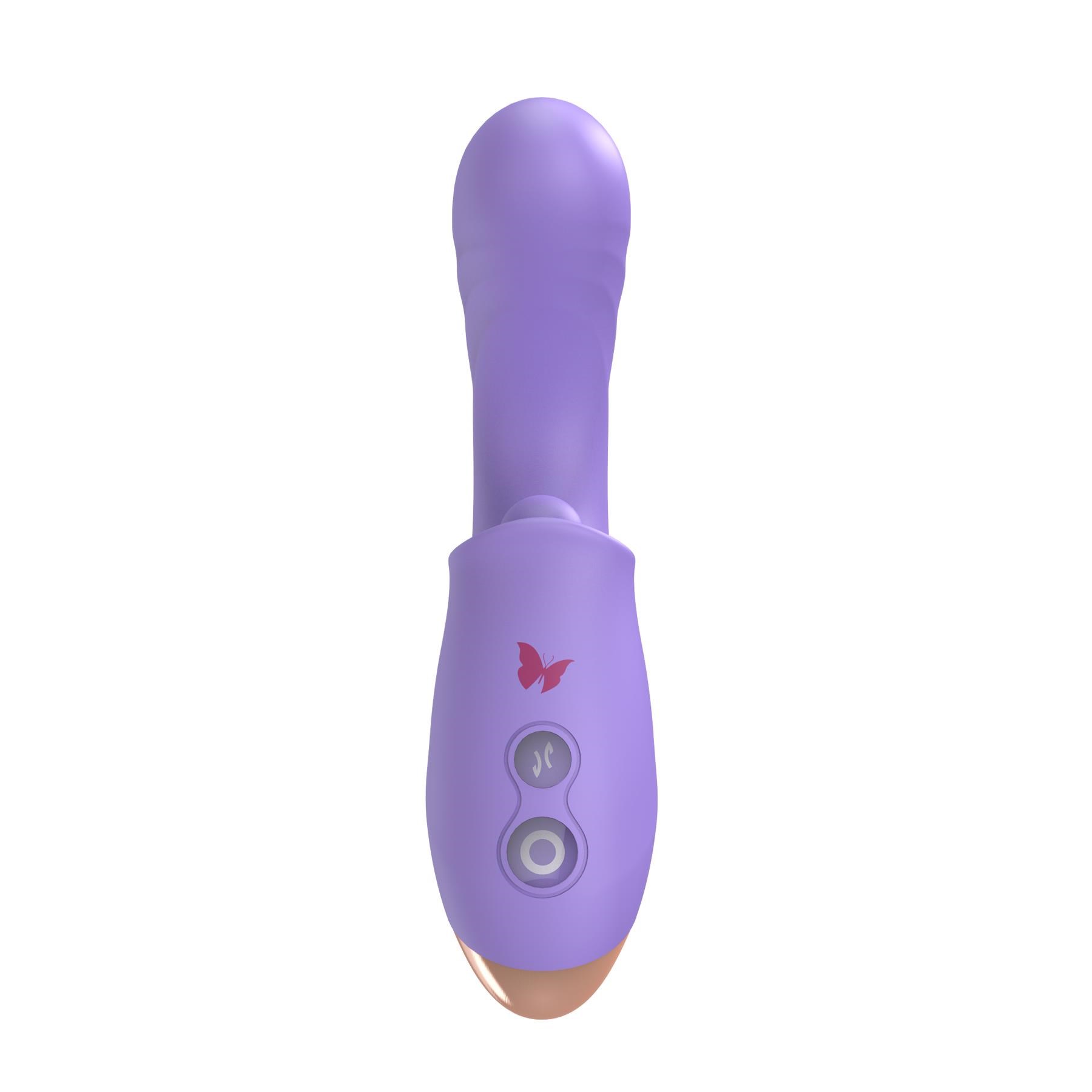 Wild Secrets Cherish Pulsing and Thrusting Rabbit Vibrator front view