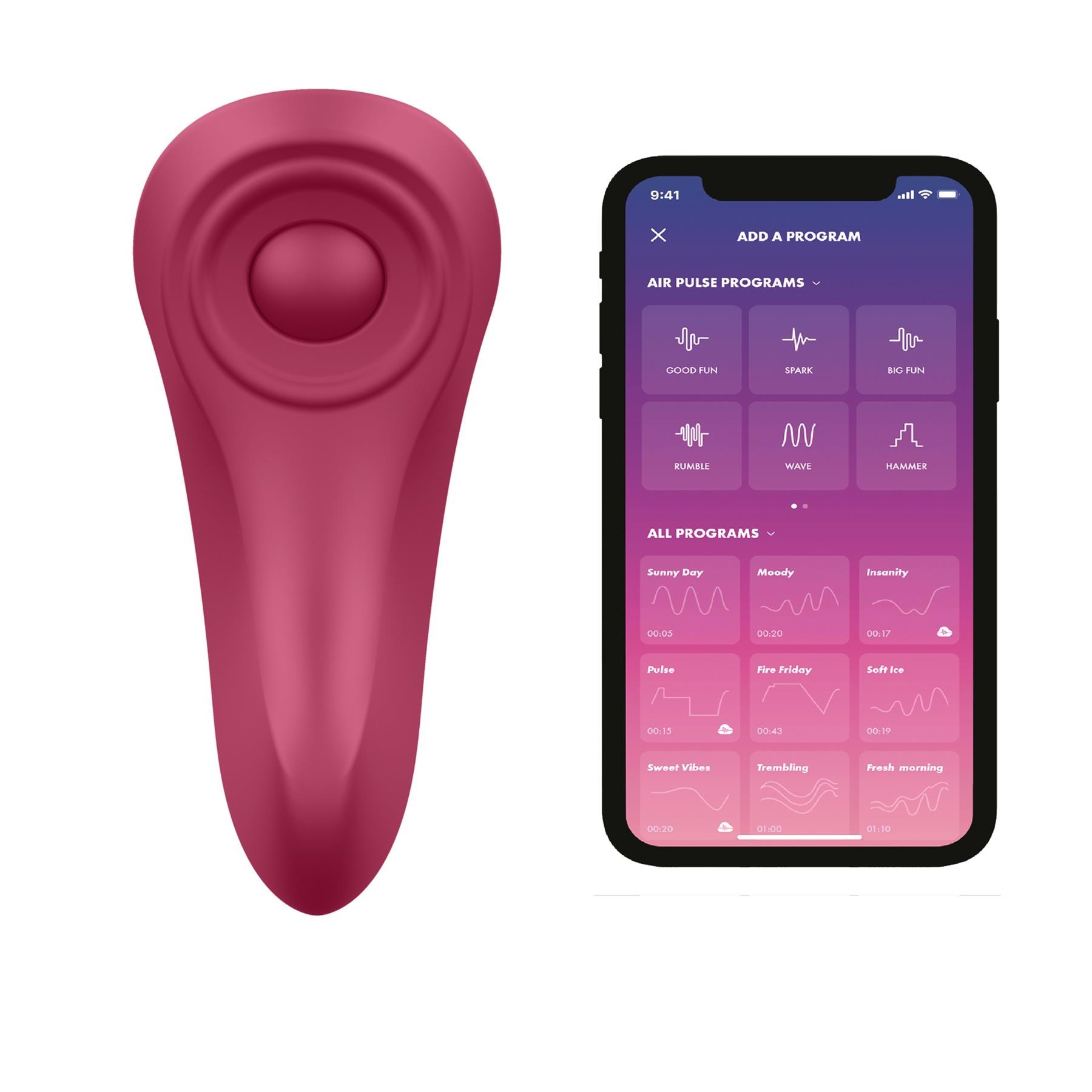 Satisfyer Sexy Secret Panty Vibrator with phone app