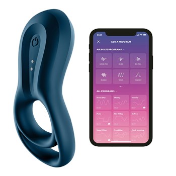 Satisfyer Epic Duo Penis Ring Connect App WITH PHONE