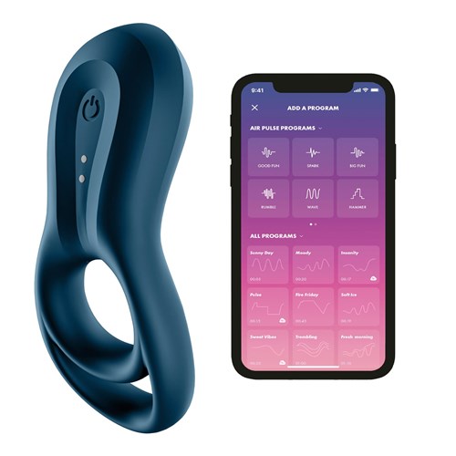 Satisfyer Epic Duo Penis Ring Connect App WITH PHONE