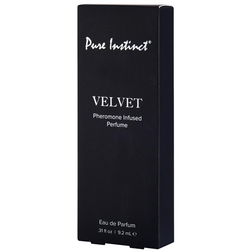 PURE INSTINCT PHEROMONE PERFUME SPRAY - VELVET  box