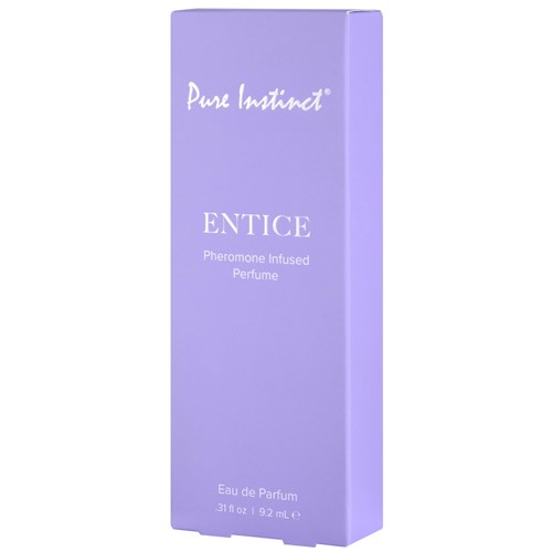 PURE INSTINCT PHEROMONE PERFUME SPRAY - ENTICE  box