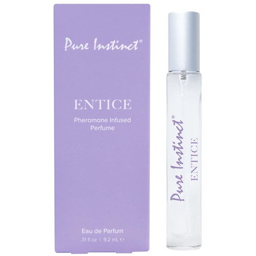 PURE INSTINCT PHEROMONE PERFUME SPRAY - ENTICE box & bottle