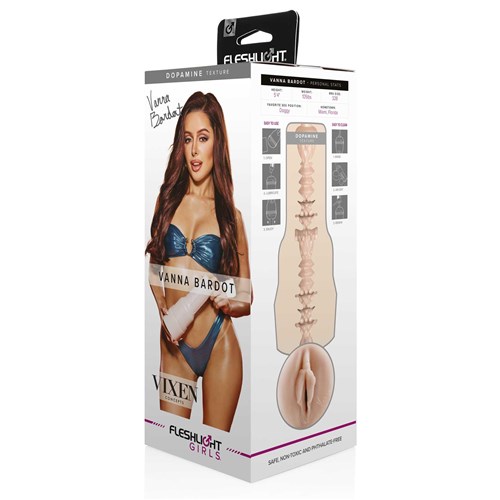 Fleshlight Girls Vanna Bardot Dopamine Signature Vagina box