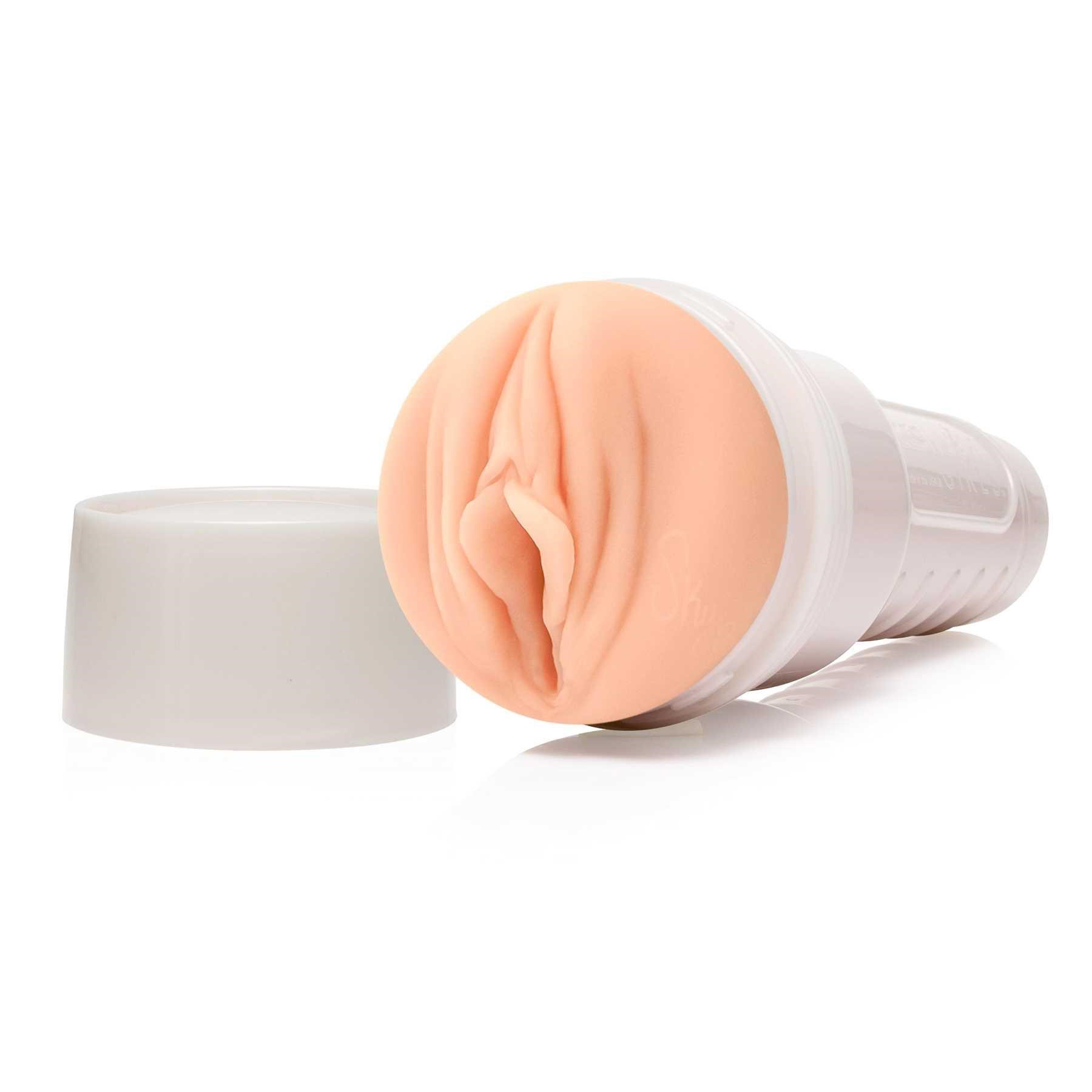 Fleshlight Girls Ski Bri Celestial Texture Vagina with cap off