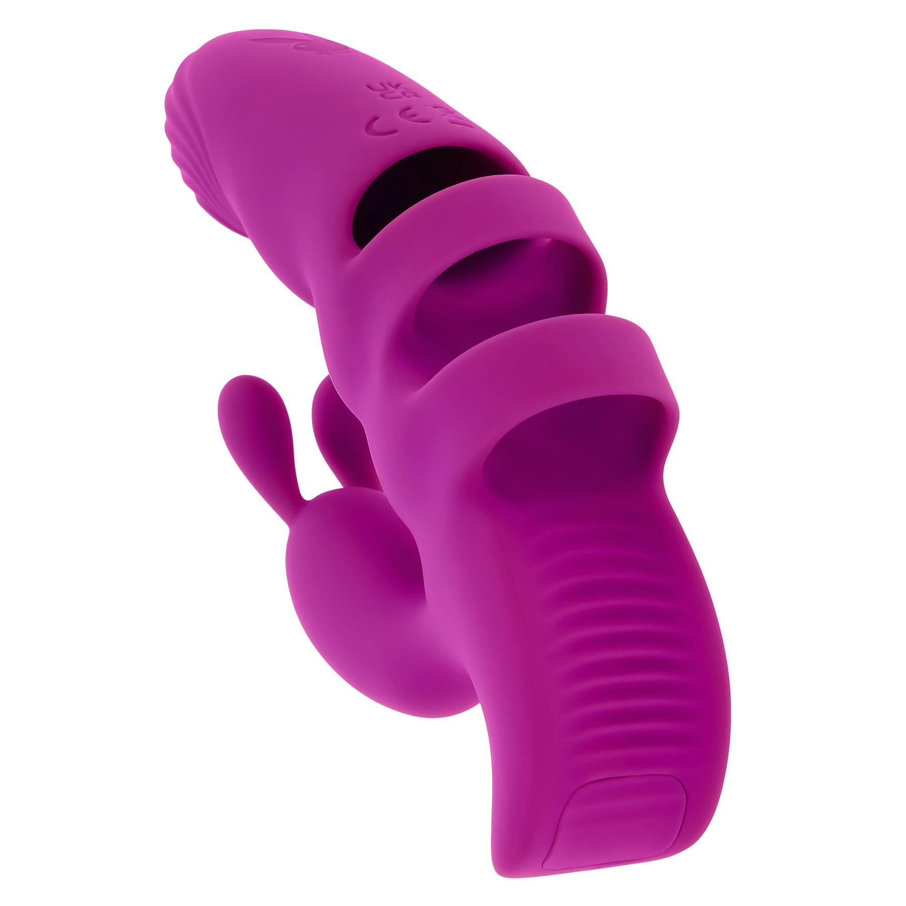 Playboy Pleasure Lend A Hand vibrator finger opening 2