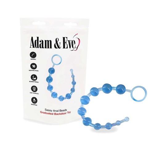 A&E SASSY ANAL BEADS with front of package